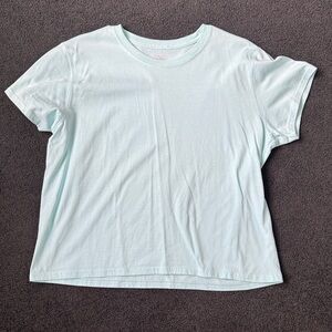 L.L. Bean Soft Aqua Kids Tee